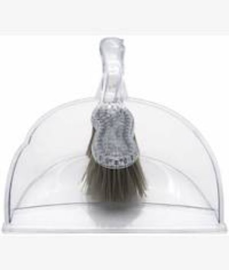 Picture of Casey Handheld Clear Dustpan And Brust Set