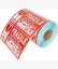 Picture of UniQue Fragile 90mm x 50mm Label Sticker Roll