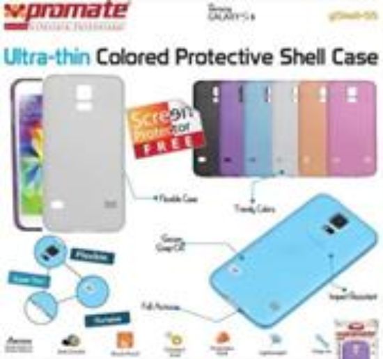 Picture of Promate White Gshell S5 Ultra-thin Colored
