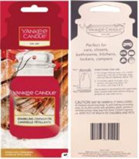 Picture of Yankee Candle Sparkling Cinnamon Card Jar
