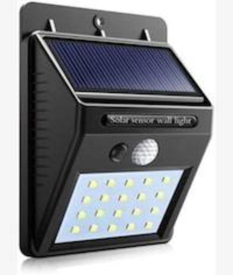 Picture of Solarix Solar 20 LED Wall Light and Night Sensor
