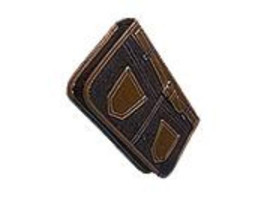 Picture of Ebox 80pcs Cd Wallet Denim & Brown