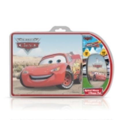 Picture of Disney Cars McQueen Mouse & Mouse Pad Gift Set