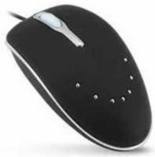 Picture of UniQue PS/2 Mouse With Carry Pouch - Black