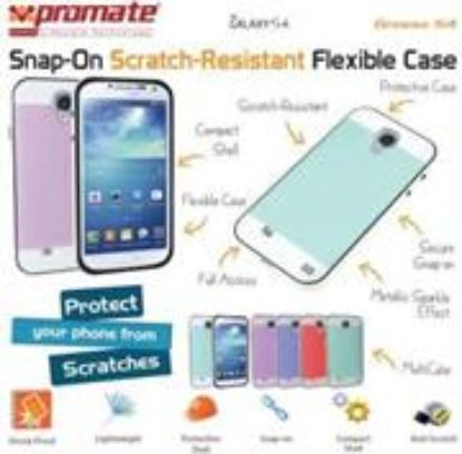 Picture of Promate Red  Grosso S4 Scratch Resistant Flexible Case