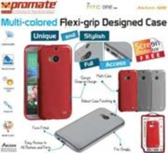Picture of Promate Akton M8 Multi Colored Flexi Grip Case