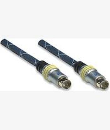 Picture of Manhattan 4.8m S-Video To S-Video 4-pin Cable Blue