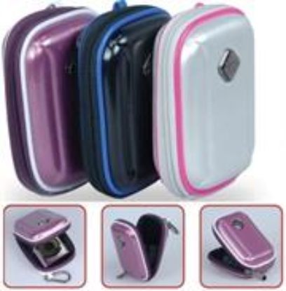 Picture of Promate Purple Amba Aluminum Finish Hard Shell Camera Case
