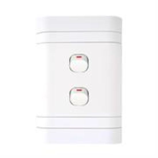 Picture of Lesco Flush Cover with 2 Lever 2 Way Switch