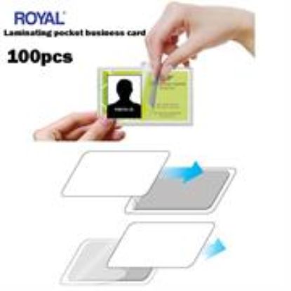Picture of Royal Laminating Pocket Business Card