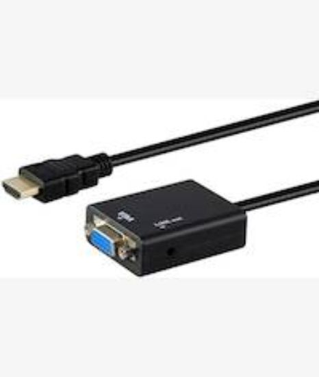 Picture of UniQue HDMI Male To Female VGA With Audio Adaptor