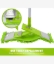 Picture of Kleaner Microfiber Extendable Flat Mop Lime Green