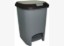 Picture of Casey 10 Litre Step On Pedal Waste Bin Grey