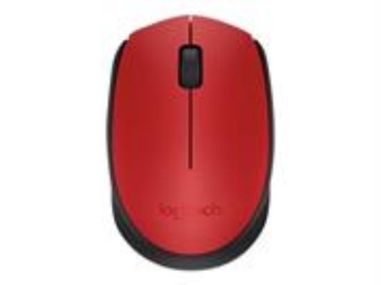 Picture of Logitech M171  Optical Wireless Mouse Red