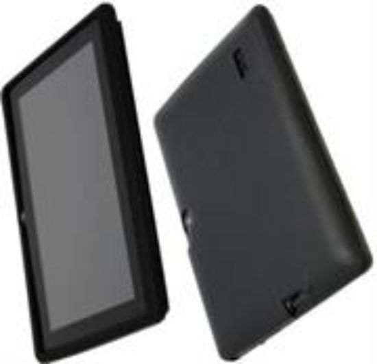 Picture of Geeko Black Velocity Junior Tablet Rubber Cover