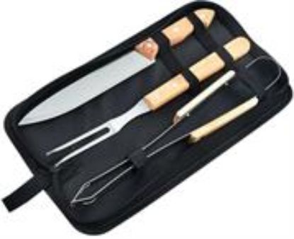Picture of Casey 3-Piece Stainless Steel Braai Utensil Set