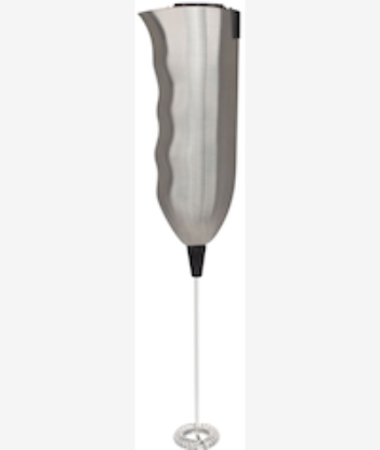 Picture of Mellerware Battery Operated Stainless Steel Brushed Milk Frother