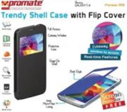 Picture of Promate Fenes S5 Bookcover with window Colour:Black