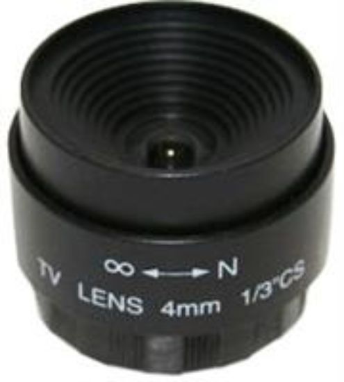 Picture of Securnix Lens 4MM Fixed, Retail Box , No Warranty