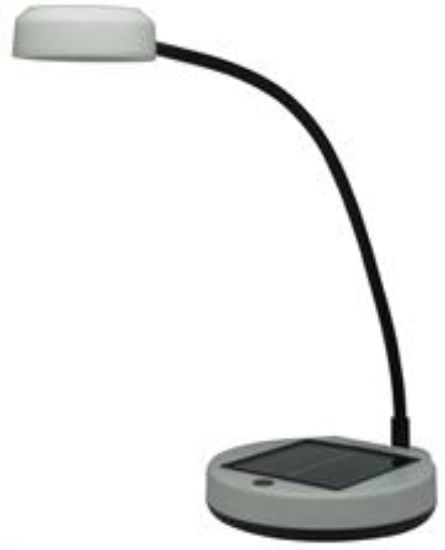 Picture of Noble White SunLite Solar Powered Tabletop Lamp