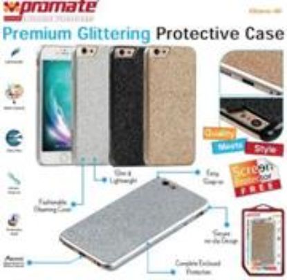 Picture of Promate Black Glare i6 Premium Glittering Protective Case
