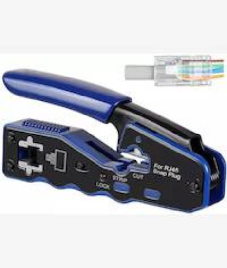 Picture of Netix RJ45 Pass Through Hole Cable Crimper