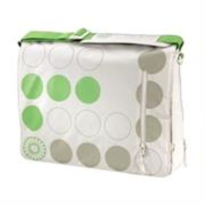 Picture of Hama 17 Inch Messenger Notebook Bag Green and White