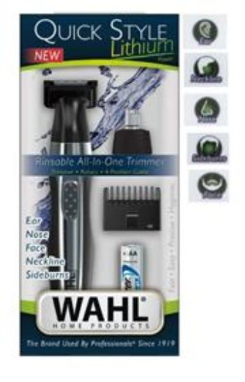 Picture of Wahl All in One Quick style Lithium Trimmer Retail Box 1