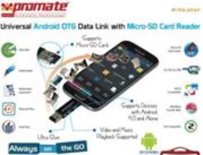 Picture of Promate Kitkater Universal Android OTG Data link with Micro