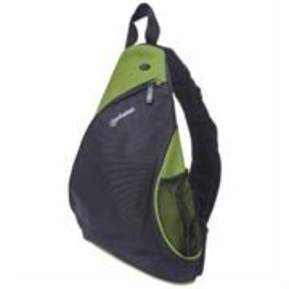 Picture of Manhattan Green Lightweight Sling style Dashpack