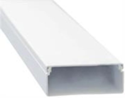 Picture of Solarix PVC Trunking 3 Metre 100mm X 40mm White