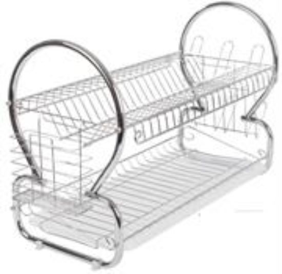 Picture of Casey 2 Layer 40cm Stainless Steel Medium Dish Rack