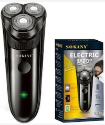 Picture of Sokany 3 Head Electric Razer With Trimmer