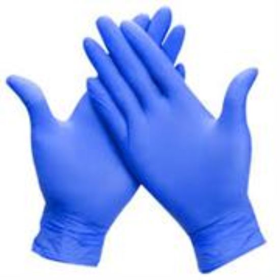 Picture of MEDTEX NITRILE EXAM 100 X MEDIUM GLOVES