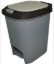 Picture of Casey 20 Litre Step On Pedal Waste Bin Grey