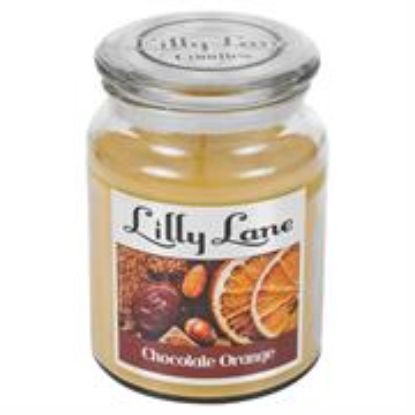 Picture of Lilly Lane Chocolate Orange Scented Candle Large Lidded