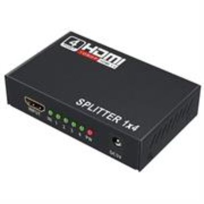 Picture of UniQue 4K Ultra HD 4 Port HDMI Splitter