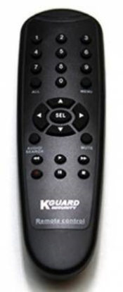 Picture of Kguard 4 Channel 960H DVR Remote Control