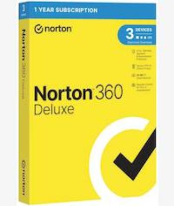 Picture of Norton 360 Deluxe 3-Device Annual License