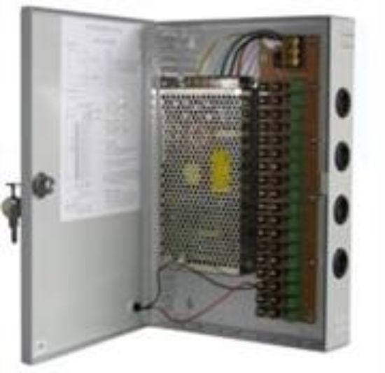 Picture of Securnix 12VDC 10Amp 9 Channel CCTV Power Supply Input:110