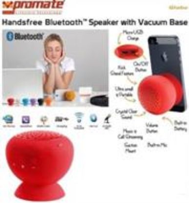 Picture of Promate Red Globo 2 Portable Bluetooth Speaker