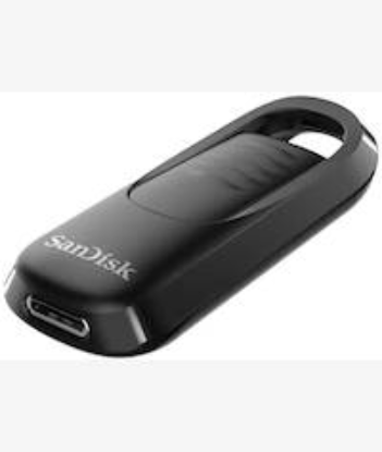 Picture of SanDisk Ultra Slider USB Type-C Flash Drive 128GB
