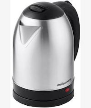 Picture of Mellerware 360 Degree 1.8L Cordless Stainless Steel Kettle