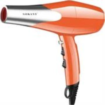 Picture of Sokany Orange and Chrome Professional 2000w Hairdryer