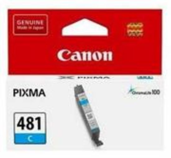 Picture of Canon CLI 481 Cyan Ink Cartridge