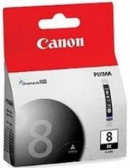 Picture of Canon CLI-8 Black Ink Cartridge-