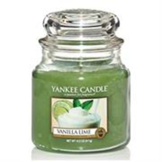 Picture of Yankee Candle Vanilla Lime Medium Jar
