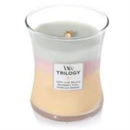 Picture of Woodwick Trilogy Summer Sweets Medium Jar