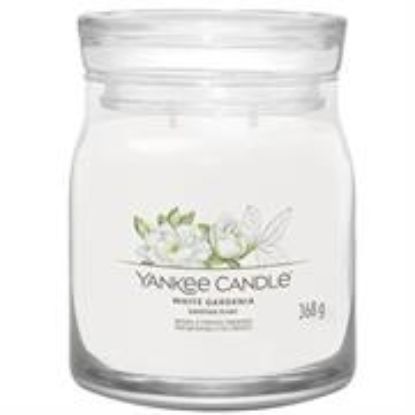 Picture of Yankee Candle Signature Collection White Gardenia Medium Jar