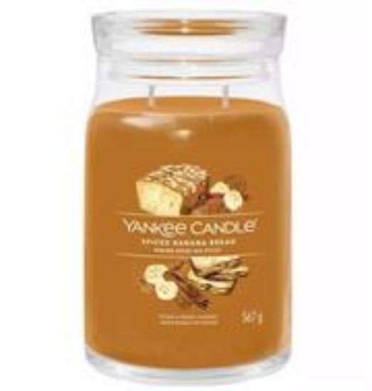 Picture of Yankee Candle Spiced Banana Bread Large Jar